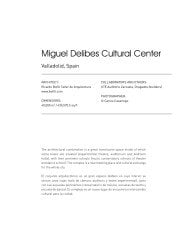MULTIDISCIPLINARY SPACES - Architectural Complexes