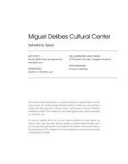 MULTIDISCIPLINARY SPACES - Architectural Complexes