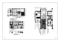 One Floor Houses & Villas CAD ATLAS-Architecture & Interior