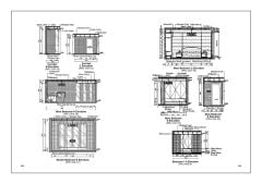 One Floor Houses & Villas CAD ATLAS-Architecture & Interior