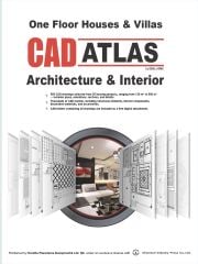 One Floor Houses & Villas CAD ATLAS-Architecture & Interior